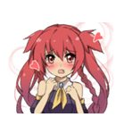 赤ねちゃんの毎日の表現（個別スタンプ：4）