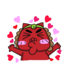 Shisalion-Have something to say（個別スタンプ：32）