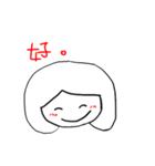 how to be a girl（個別スタンプ：10）