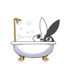 黑白ウサギ（個別スタンプ：26）