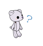 紫のテディ（個別スタンプ：15）