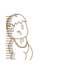 ゆっくりひよこ。（個別スタンプ：8）
