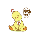 ゆっくりひよこ。（個別スタンプ：18）