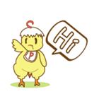 ゆっくりひよこ。（個別スタンプ：22）