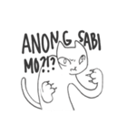 Pinoy cat - tagalog -（個別スタンプ：31）