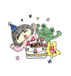 ぷぅぷぅ村の住人たち（個別スタンプ：9）