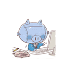 Piggy's office life ver.1（個別スタンプ：5）