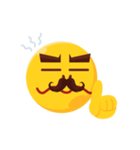 Moustache Moji（個別スタンプ：5）