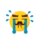 Moustache Moji（個別スタンプ：7）