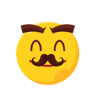 Moustache Moji（個別スタンプ：10）