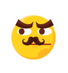 Moustache Moji（個別スタンプ：14）