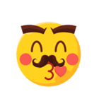 Moustache Moji（個別スタンプ：15）