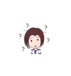 ストレート二人の日常（個別スタンプ：6）