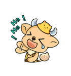 Cow Bear（個別スタンプ：6）