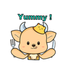 Cow Bear（個別スタンプ：8）