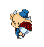 Cow Bear（個別スタンプ：13）