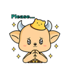 Cow Bear（個別スタンプ：18）
