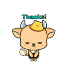Cow Bear（個別スタンプ：19）