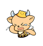 Cow Bear（個別スタンプ：20）