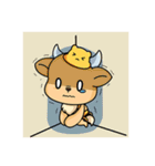 Cow Bear（個別スタンプ：23）