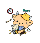 Cow Bear（個別スタンプ：26）