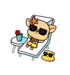 Cow Bear（個別スタンプ：28）