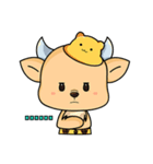 Cow Bear（個別スタンプ：30）
