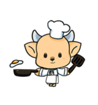 Cow Bear（個別スタンプ：32）