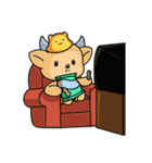 Cow Bear（個別スタンプ：37）