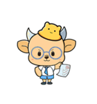 Cow Bear（個別スタンプ：38）