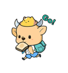 Cow Bear（個別スタンプ：39）