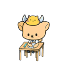 Cow Bear（個別スタンプ：40）