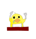 ひよこたちとスタイリッシュな生活（個別スタンプ：17）