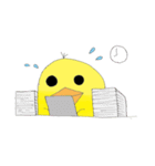ひよこたちとスタイリッシュな生活（個別スタンプ：21）