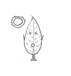 Small leaf life（個別スタンプ：8）