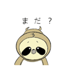 がんばるなまけもの。（個別スタンプ：16）