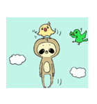 がんばるなまけもの。（個別スタンプ：33）