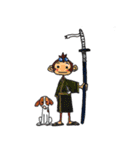 samrai monkey（個別スタンプ：3）