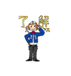 samrai monkey（個別スタンプ：23）