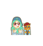 Suf and Johny Cat（個別スタンプ：36）