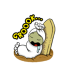 Pocil si Pocong Kecil（個別スタンプ：6）