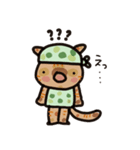 サビ猫あんず（個別スタンプ：12）
