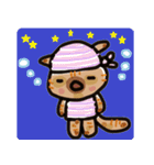 サビ猫あんず（個別スタンプ：40）