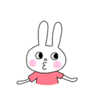 大好きな人へ使いやすいうさぎくん（個別スタンプ：3）