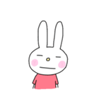 大好きな人へ使いやすいうさぎくん（個別スタンプ：5）