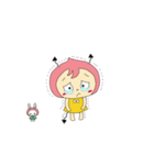 ちび悪魔ももたんとみったん（個別スタンプ：13）