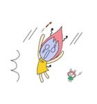 ちび悪魔ももたんとみったん（個別スタンプ：18）