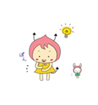 ちび悪魔ももたんとみったん（個別スタンプ：25）