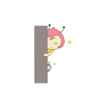 ちび悪魔ももたんとみったん（個別スタンプ：26）