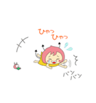 ちび悪魔ももたんとみったん（個別スタンプ：32）